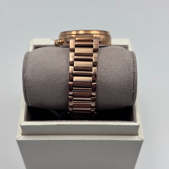 Michael Kors Sawyer Watch MK6282 Women's Rose Gold Tone Chronograph 38mm & box - Picture 6 of 16